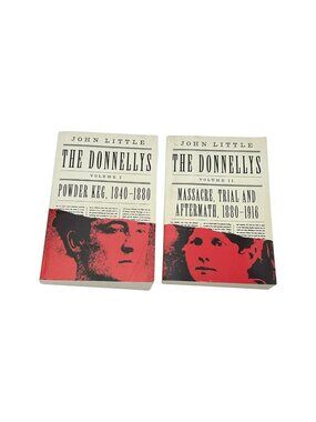 Black Donnellys Canada Lot 2 Book Powder Keg & Massacre  History True Crime PB